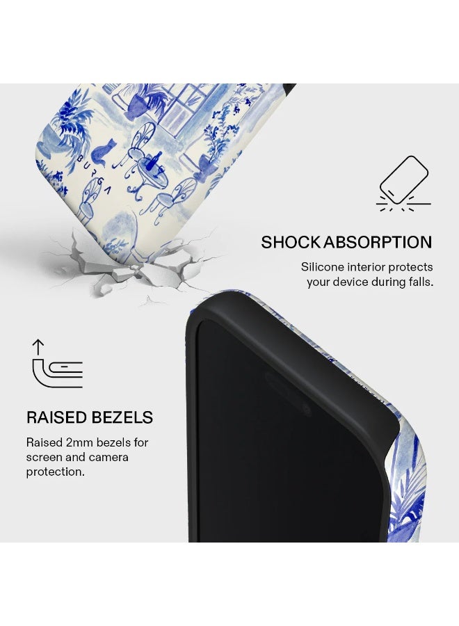 بورجا جراب بورجا آيفون  برو فاخر طبقة مزدوجة صلبة وسيليكون مقاوم للخدش والصدمات - Image 4