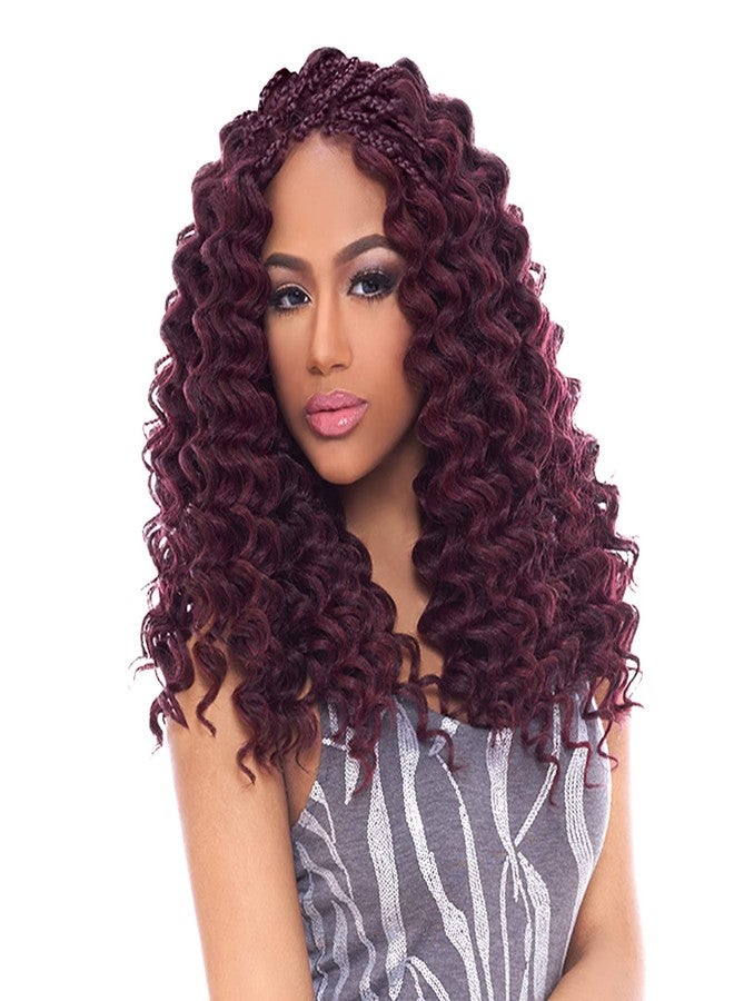 Harlem 125 Harlem125 Synthetic Hair Braids Kima Braid Ripple Deep 14" (3-pack, P1B/30) - Image 1