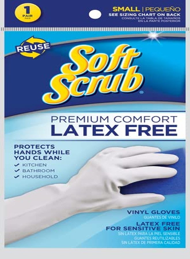 Soft Scrub Premium Comfort Latex Free Household Cleaning Gloves, Medium - Image 5