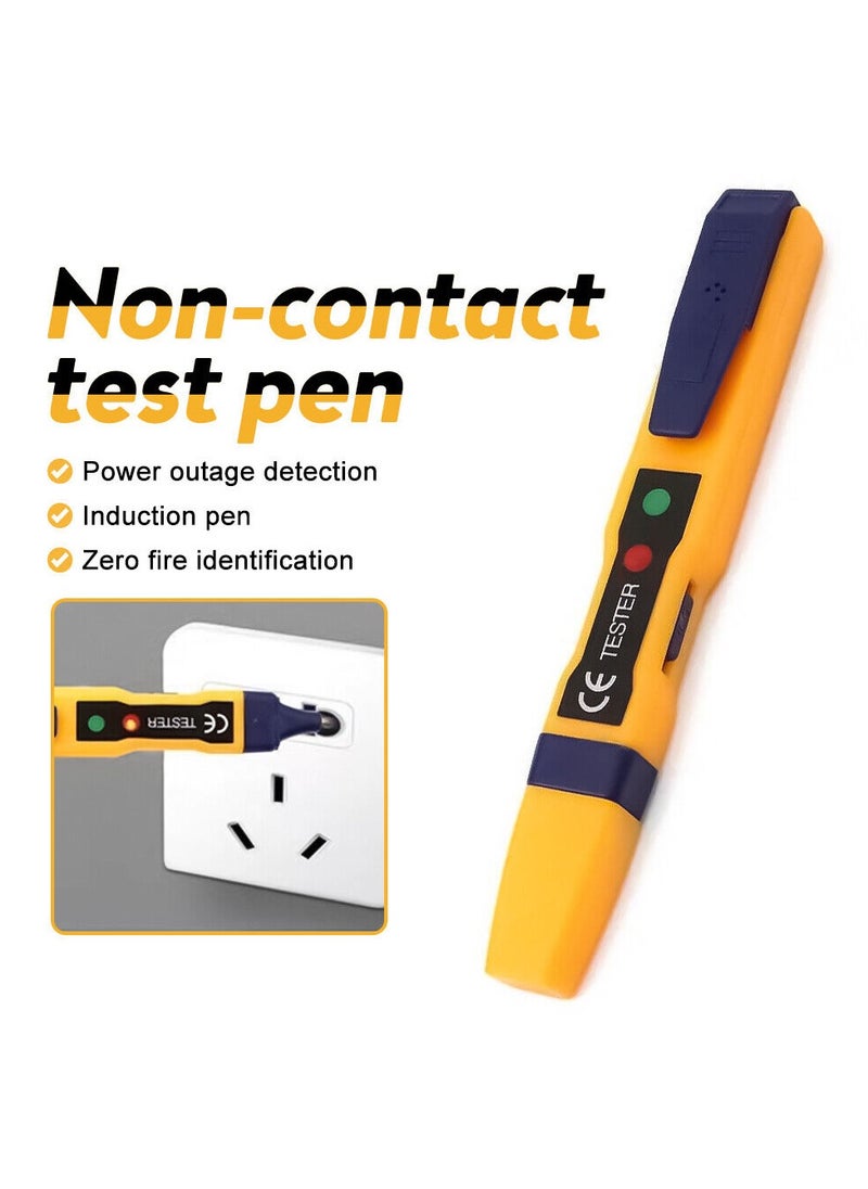 Rubik Non-Contact Digital 12-1000V AC Voltage Detector Tester Pen Meter Volt Pencil  - Image 4