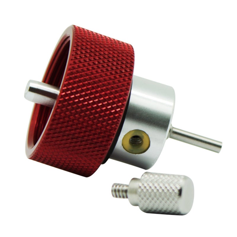 Gas Tank Adapter Gas Refill Adapter Propane Filling Adapter Propane Needle Inflatable Connector for Outdoor Camping for Green Gas Tank with Silicone Oil Port - Image 5