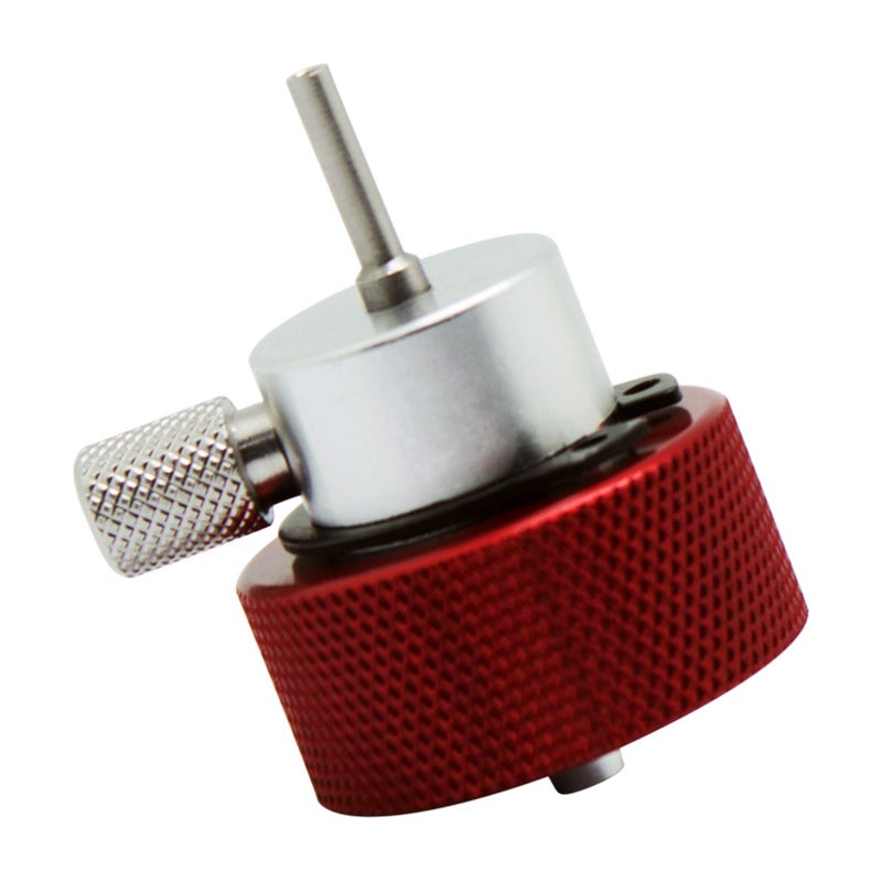 Gas Tank Adapter Gas Refill Adapter Propane Filling Adapter Propane Needle Inflatable Connector for Outdoor Camping for Green Gas Tank with Silicone Oil Port - Image 4