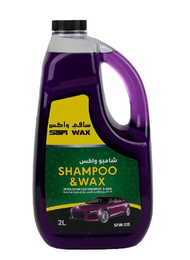 سافي واكس شامبو و واكس 2 لتر بنسفجي من سافي واكس - Image 1