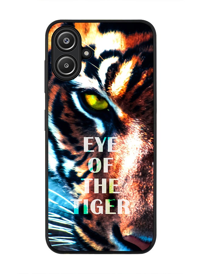 Stylizedd For Samsung Galaxy A06 Case,Slim fit Camera Protection, Shockproof Thin Phone cover - Eye Of The Tiger - Image 1