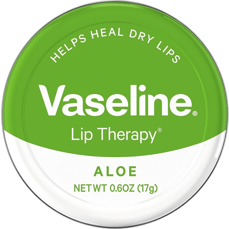 Vaseline Lip Therapy, Aloe, 0.6 oz (17 g) - Image 1