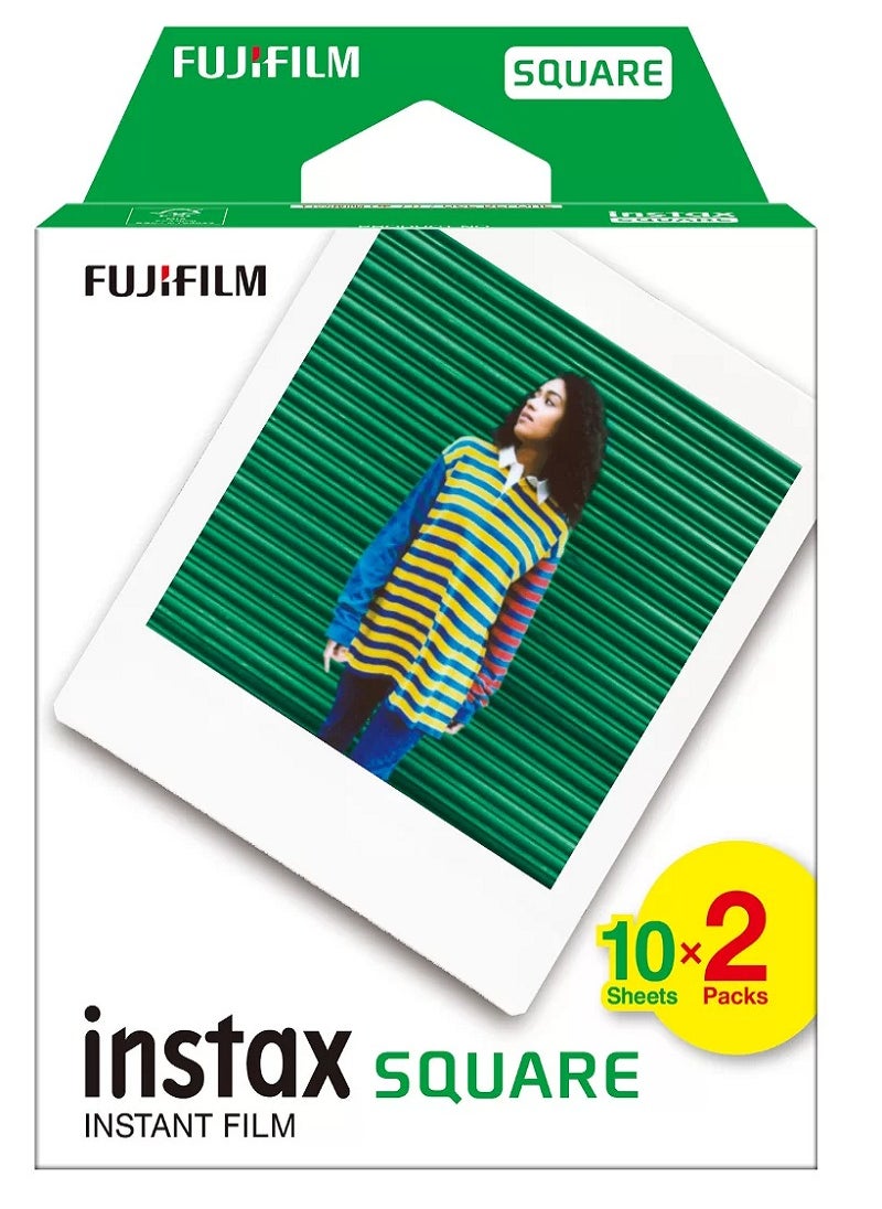 FUJIFILM Fujifilm Instax Square Film 20 Sheets  - Image 1