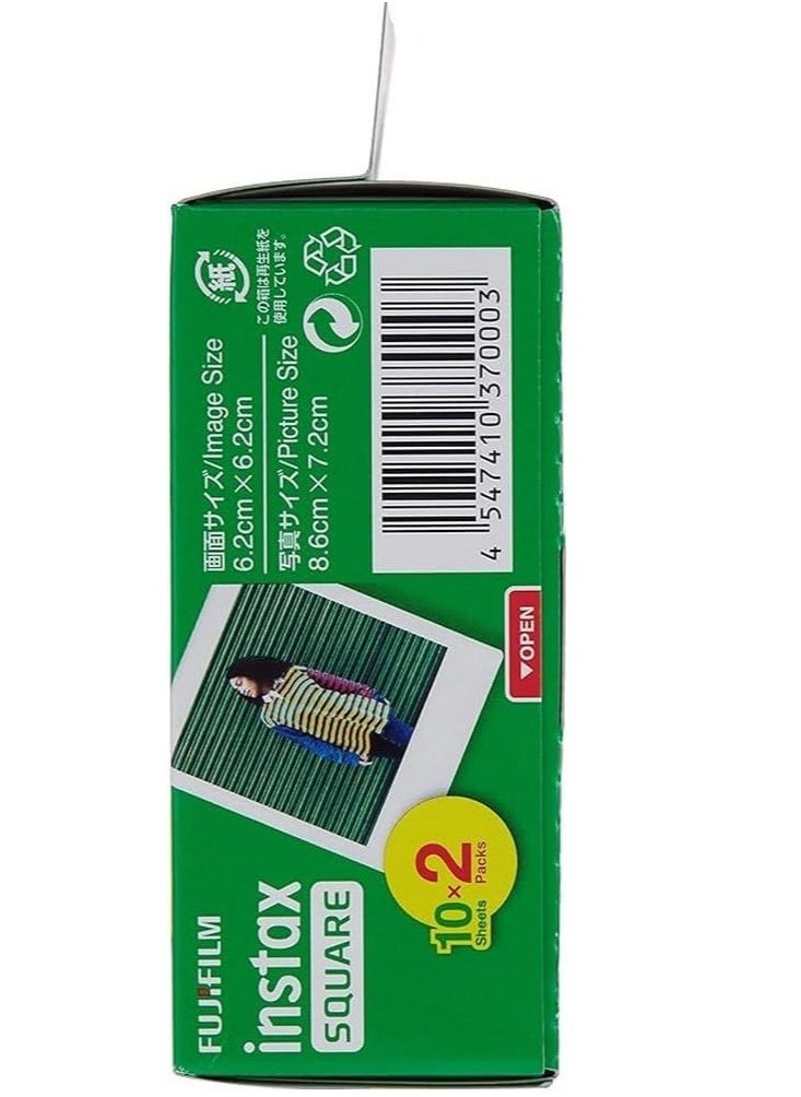 FUJIFILM Fujifilm Instax Square Film 20 Sheets  - Image 4