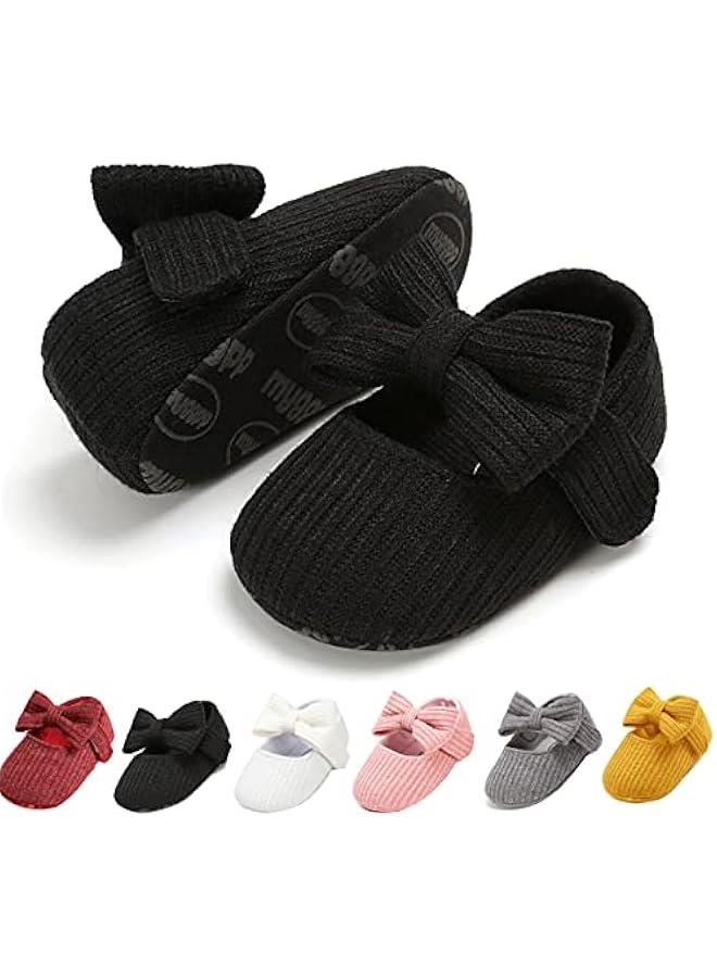 Infant Baby Boys Girls Slippers Cozy Fleece Booties Soft Bottom Warm Cartoon Socks Newborn Crib Shoes  - Image 1