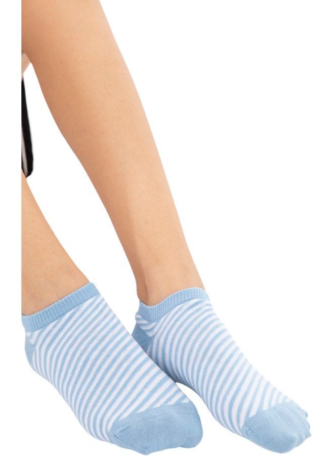 Carina Cotton Ankle Socks - 3 Pairs  - Image 5