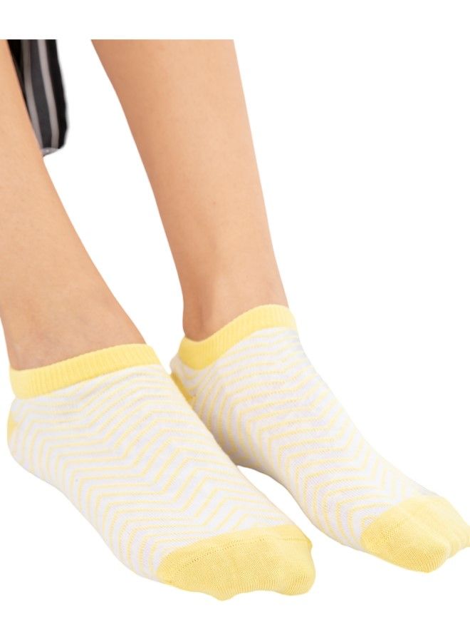 Carina Cotton Ankle Socks - 3 Pairs  - Image 4