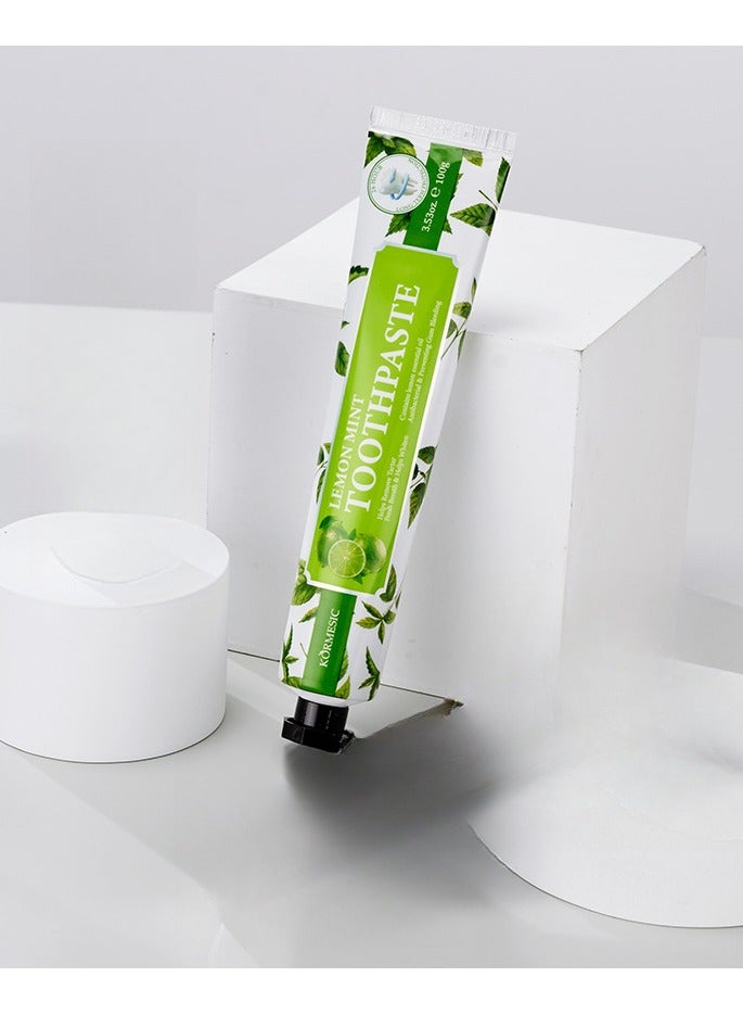 Kormesic 2-Pack Lemon Mint Toothpaste 100g - Image 5