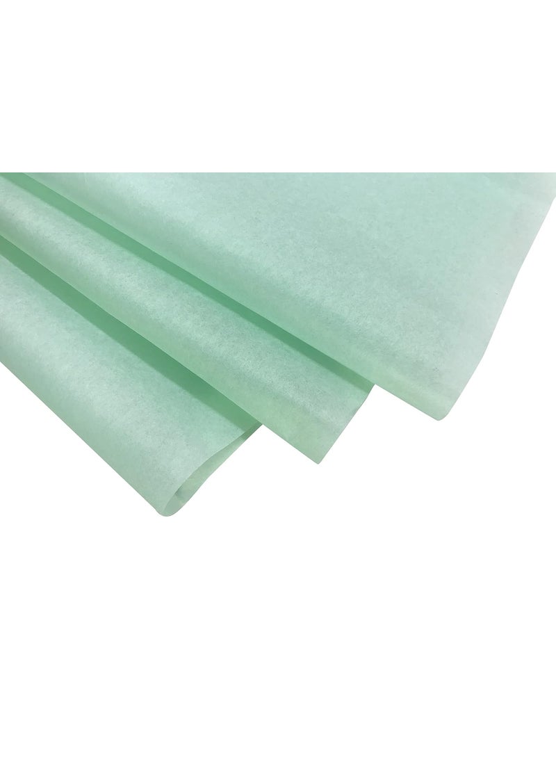 ECO SARRAS Eco Sarras Sea Mint Green multipurpose gift tissue paper sheets for christmas gift hampers gift packaging wedding decoration gift trays valentines holi decoration 30 SHEETS  - Image 1