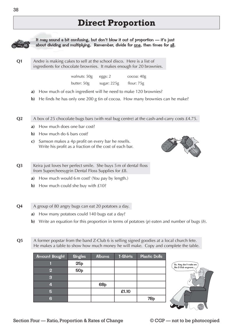 Ks3 Maths Workbook With Answers Higher - Image 5