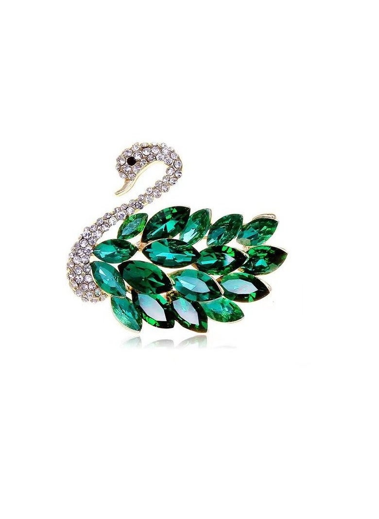 KUYING - New Swan Brooch Anti Clothing Accessories - Image 1