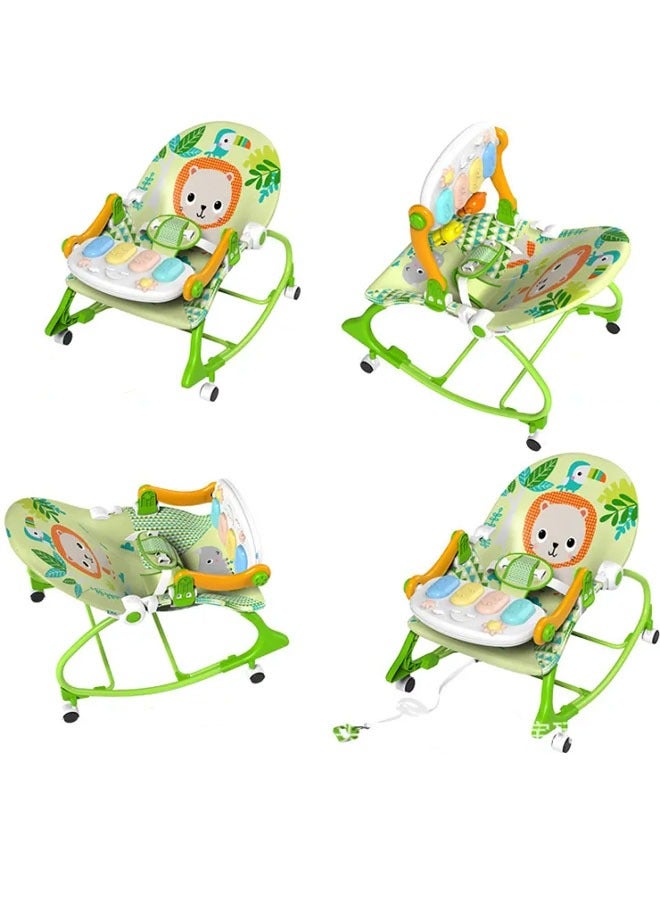 keke 2 in 1 Multifunctional Baby Rocker Vibrating Chair For Newborn To Toddler - Image 3