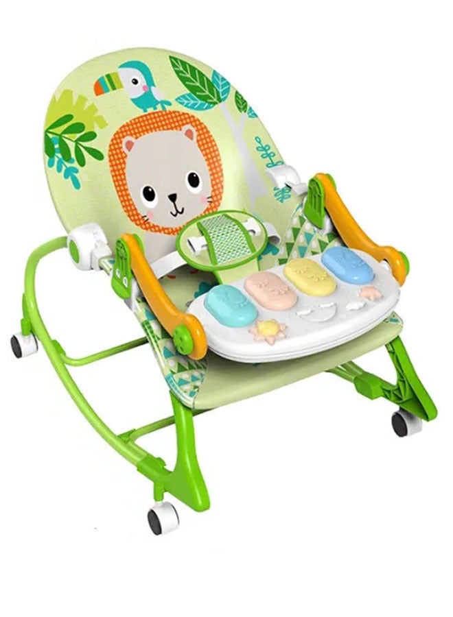 keke 2 in 1 Multifunctional Baby Rocker Vibrating Chair For Newborn To Toddler - Image 5