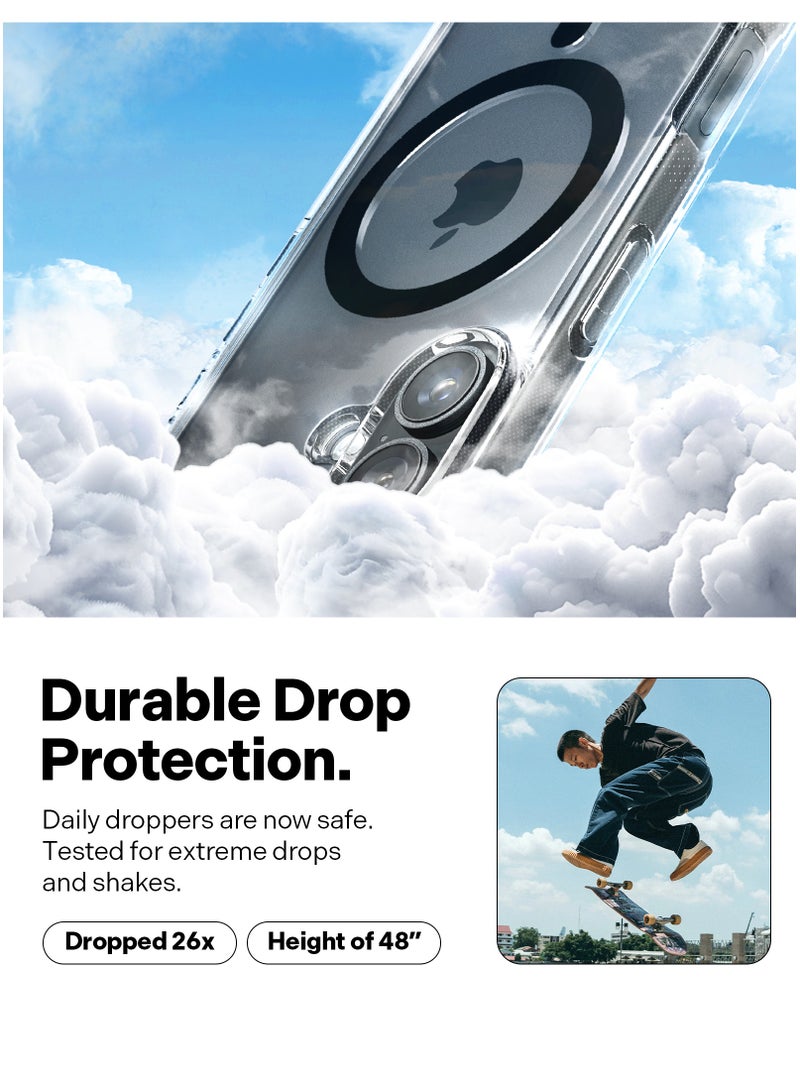 Caseology غطاء كابيللا ماج آيفون 16 ماج سيف (2024) - أسود شفاف - Image 4