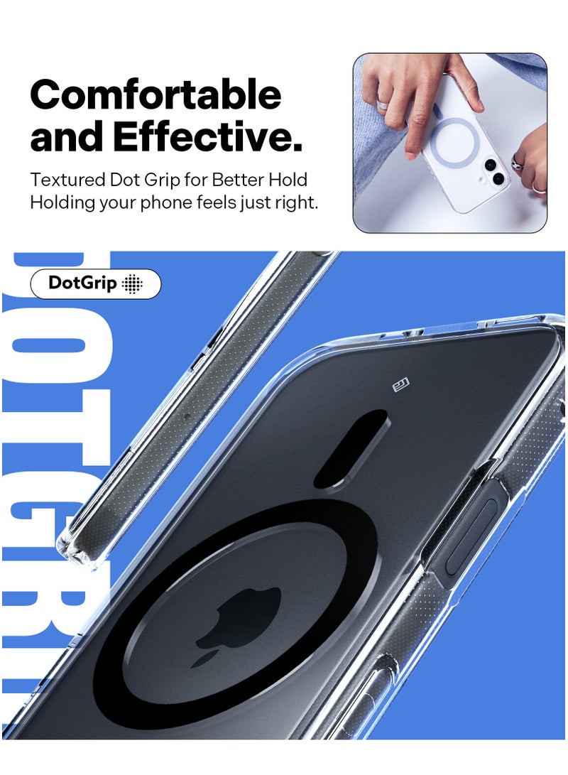 Caseology غطاء كابيللا ماج آيفون 16 ماج سيف (2024) - أسود شفاف - Image 5