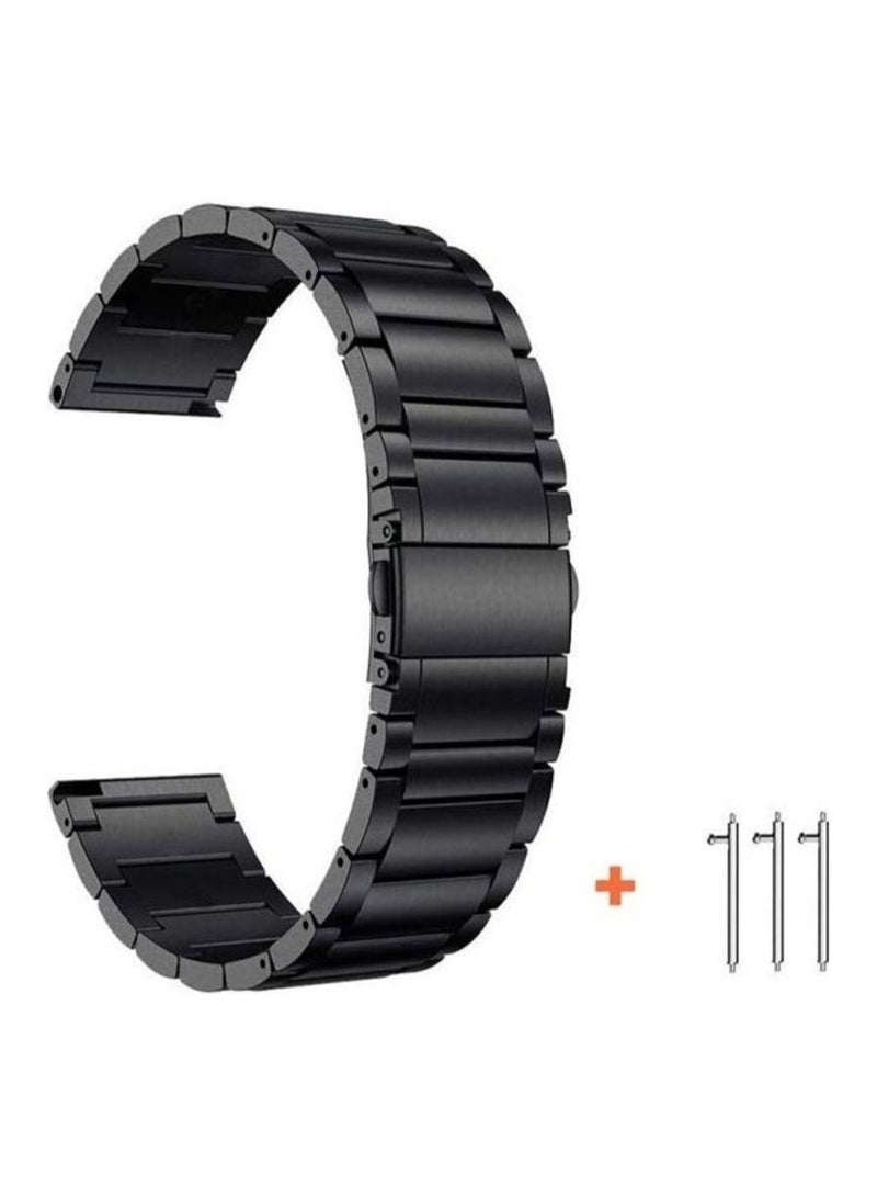 ELTRAZONE Classic Stainless Steel Smartwatch Strap Band For Huawei Smart Watch 40 millimeter - Image 2