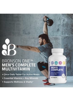 Bronson One Daily Men’S Complete Multivitamin Multimineral Oncedaily Multi For Active Men 180 Tablets  - Image 4