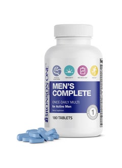 Bronson One Daily Men’S Complete Multivitamin Multimineral Oncedaily Multi For Active Men 180 Tablets  - Image 2