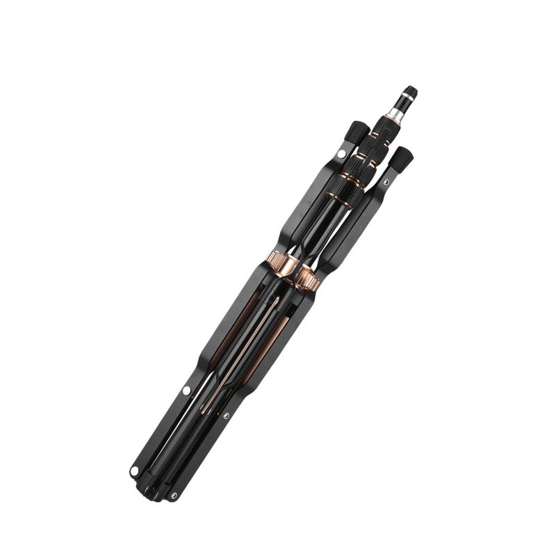 Camera Tripod 7.2ft/2.2m with Folding Reversible Legs and Carry Bag Portable Light Stand for Photography - Image 5