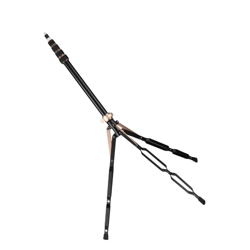 Camera Tripod 7.2ft/2.2m with Folding Reversible Legs and Carry Bag Portable Light Stand for Photography - Image 4