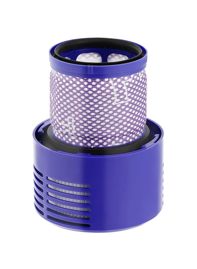 كابتن تيك عمود فلتر مكنسة كهربائية بديل للمكنسة الكهربائية ستيك من سلسلة دايسون V10 H28159 بنفسجي/أبيض - Image 4