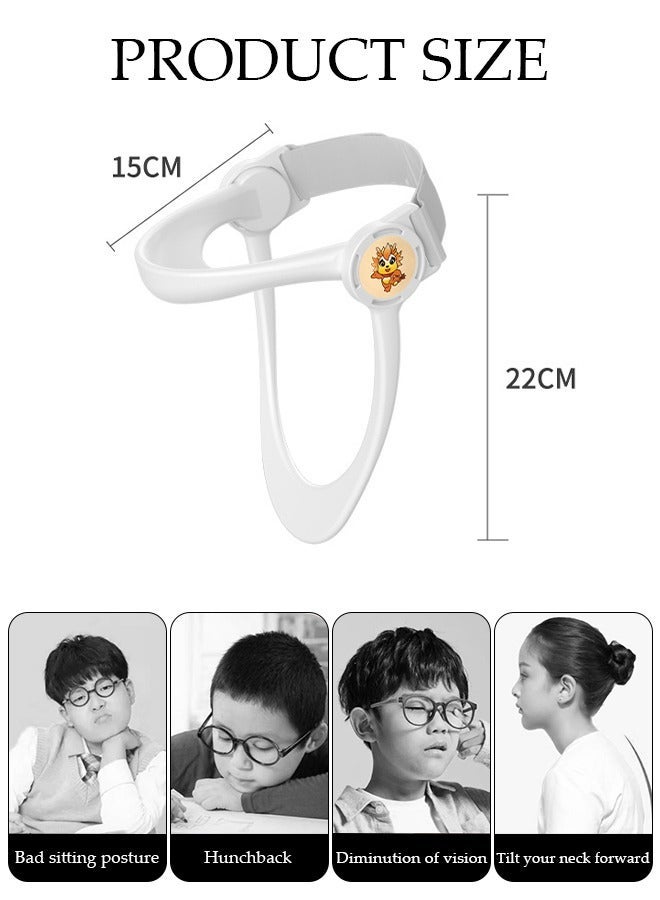 DUNISO Neck Stretcher,Neck Brace,360 Degree Adjustable Neck Support. Ergonomic Cervical Traction Device for Aligning Neck. Neck Posture Corrector for Neck Pain Relief, Spinal Decompression. - Image 2