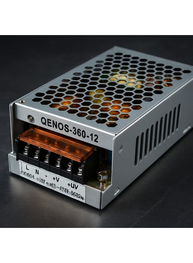 QENOS high-quality 220V to 12V power converter suitable for all 200W electrical appliances - Image 4