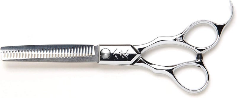 Yasaka Japanese Beauty Shears/Scissors Cutting YS-300 30 Tooth Thinning Shear, 6.0 Length - Permanent Finger Rest and Classic Ergonomic Handles