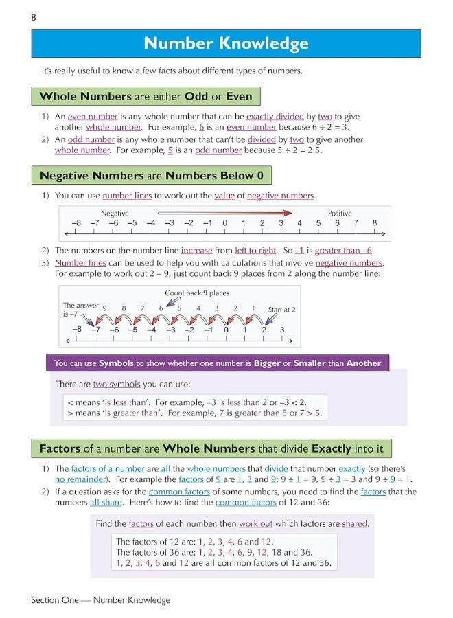 11+ GL Maths Study Book (with Parents’ Guide & Online Edition)