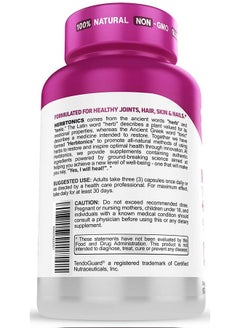 Herbtonics Multi Collagen Capsules (Types 1 2 3 5 And 10) ; Hydrolyzed Protein Peptide Grass Fed Plus Bone Broth Type 1 2 3 5 10 Healthy Hair Skin Nails (With Organ Complex)  - Image 4