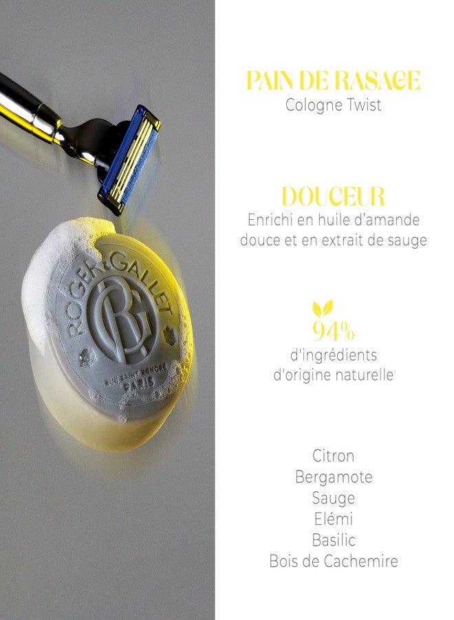 ROGER & GALLET Roger&Gallet Cologne Twist Shaving Bar 100g - Image 2