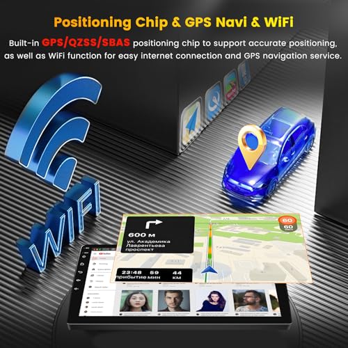 Hikity [4Core 64G] Android 15 Car Stereo for Hyundai Sonata 2015 2016 2017, Hikity 9" Touchscreen Sonata Car Radio Wireless Carplay Android Auto Mirror Link 5G WiFi GPS Bluetooth SWC FM/EQ Backup Cam+Mic - Image 4