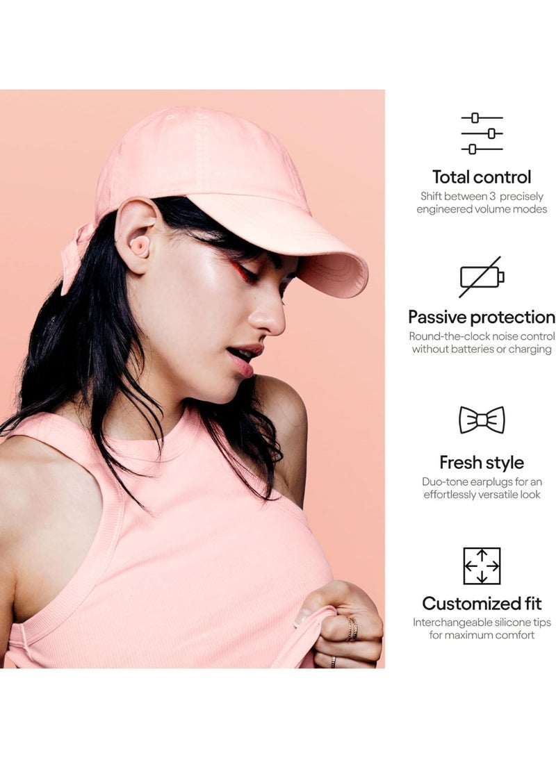 Loop Switch Earplugs – Multi-Mode Noise-Reducing Earplugs | Adjustable Passive Hearing Protection for Focus, Travel, Concerts, Socializing, Sports Events & Noise Sensitivity | Reusable Ear Protection - Image 5