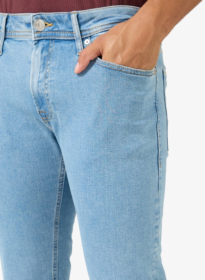 JJ Rebel Mid Wash Slim Fit Jeans - Image 4