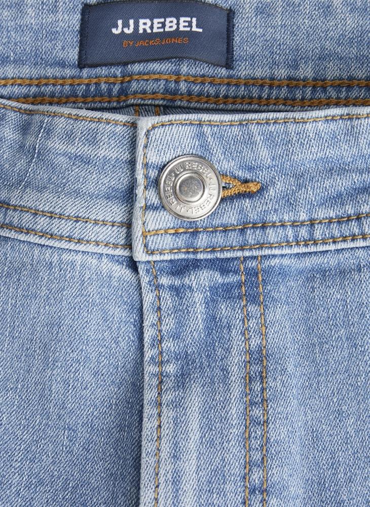 JJ Rebel Jrebluke Jjcraft Mid Wash Jeans Noos  - Image 3