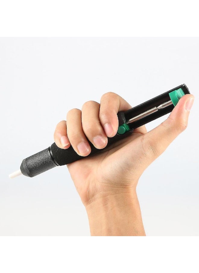 melfi Melfi™ Solder Sucker Desoldering pump. Aluminium Soldering Iron Suction Removal Hand Tool With Heat-Resistant Nozzle  - Image 3