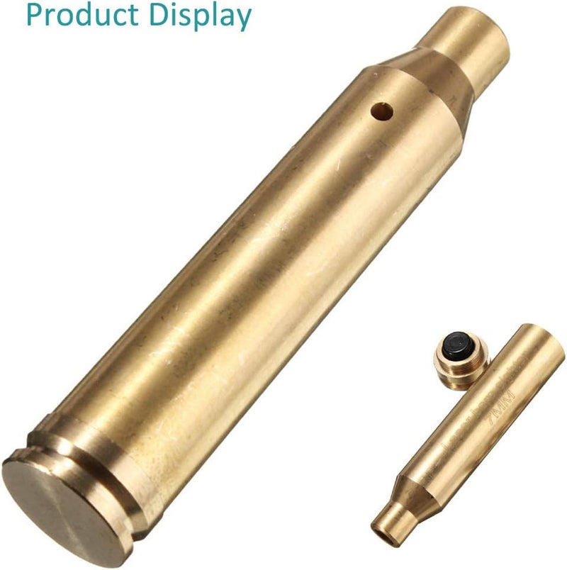 MOSANDON 7MM Red Dot Laser Bore Sight,Cal. 7MM Boresighter,Lase Bore Sight 7MM Remington Mag Rifle Cartridge Laser Boresighter with 2 Sets of Batteries - Image 5