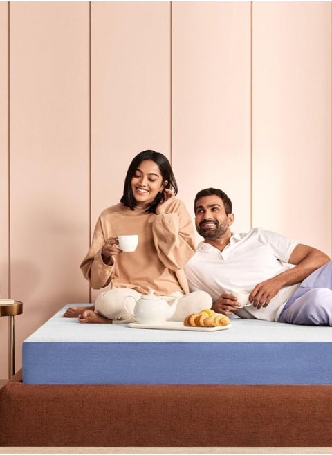 Wakefit Dual Comfort 10 cms Mattress with Medium Firm & Medium Soft on Top & Bottom Sides, AeroTek Fabric Technology (200 x 90 x 10 cms / 78x35x4 inches, Single, Hard & Soft)