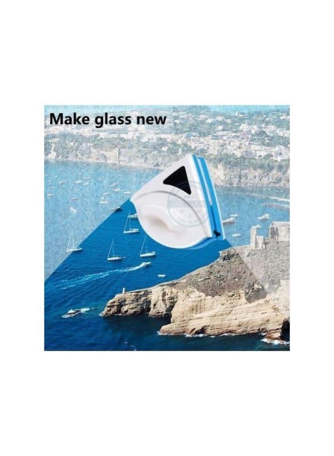 Original Magnetic Window Cleaner Double-Sided Glass Cleaning Tool with Strong Magnet, Cleans Both Inside and Outside Simultaneously, Premium Quality Window Cleaning Brush for Home Windows, Balcony Glass and Sliding Doors - Image 3