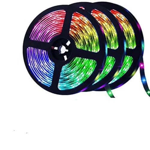 protium Polycarbonate WiFi RGB Light Strip, Music/Mobile app/Voice Controlled by Alexa and Google Home, 30L/m (15 Meter Kit) PRSS030P20 - Image 1