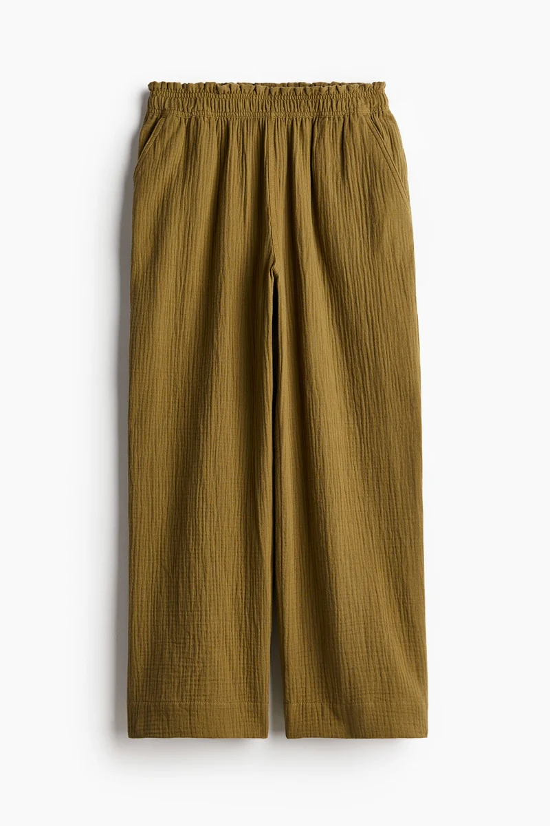 اتش اند ام Paper Bag Trousers