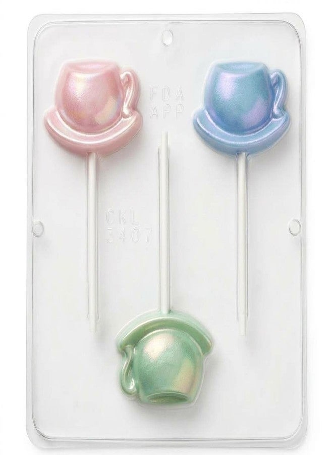Lollipops Teacup Lollipop Chocolate Candy Mold (3407) - Image 1
