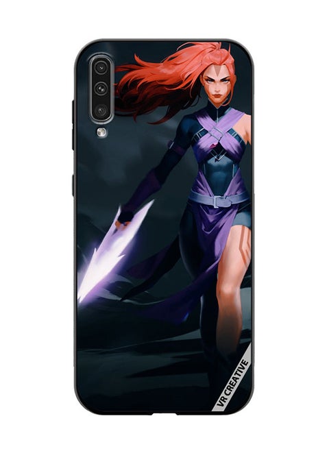 Protective Case Cover For Samsung Galaxy A50/A50s Anti-Mage Lady Dota 2 Design Multicolour