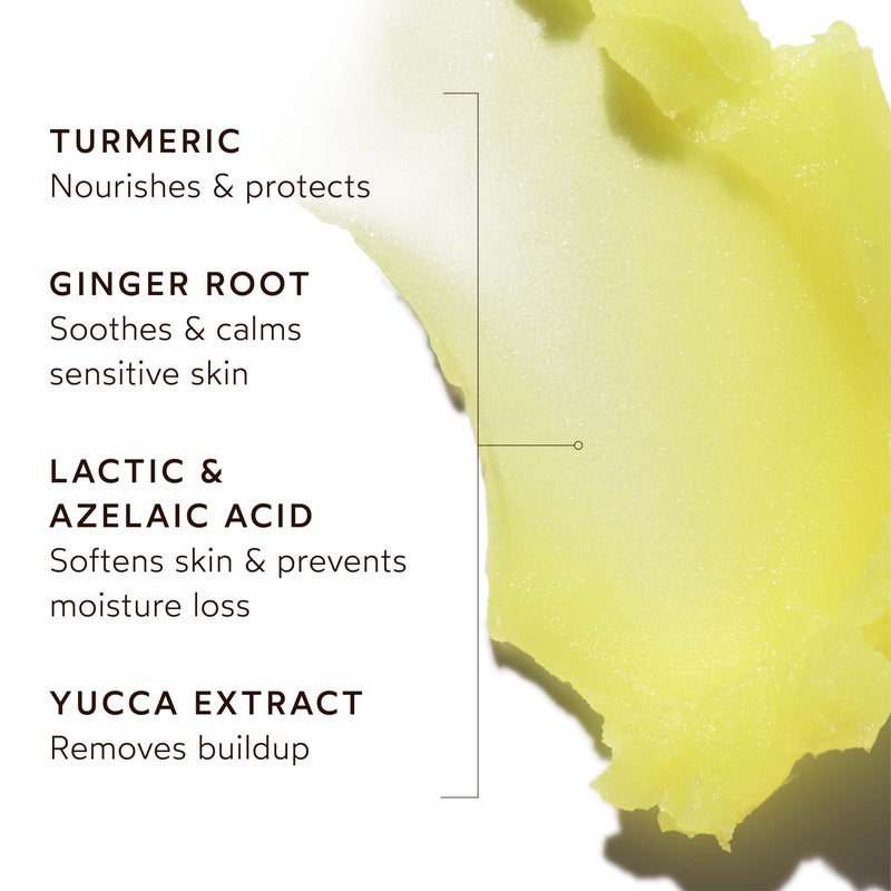 True Botanicals Ginger Turmeric Cleansing Balm | Natural Hydrating Facial Cleanser + Makeup Remover for Dry & Sensitive Skin | Nourishing Oil Cleanser with Ceramides & Antioxidants | Vegan | 3.4 fl oz - Image 3