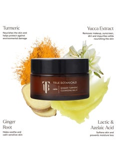 True Botanicals True Botanicals Ginger Turmeric Cleansing Balm | Removes Makeup, Sunscreen & Dirt - Not Moisture | Dermatologist Tested, All Natural, Vegan, Clinically Proven | 3.4 fl oz | 100 ml  - Image 4