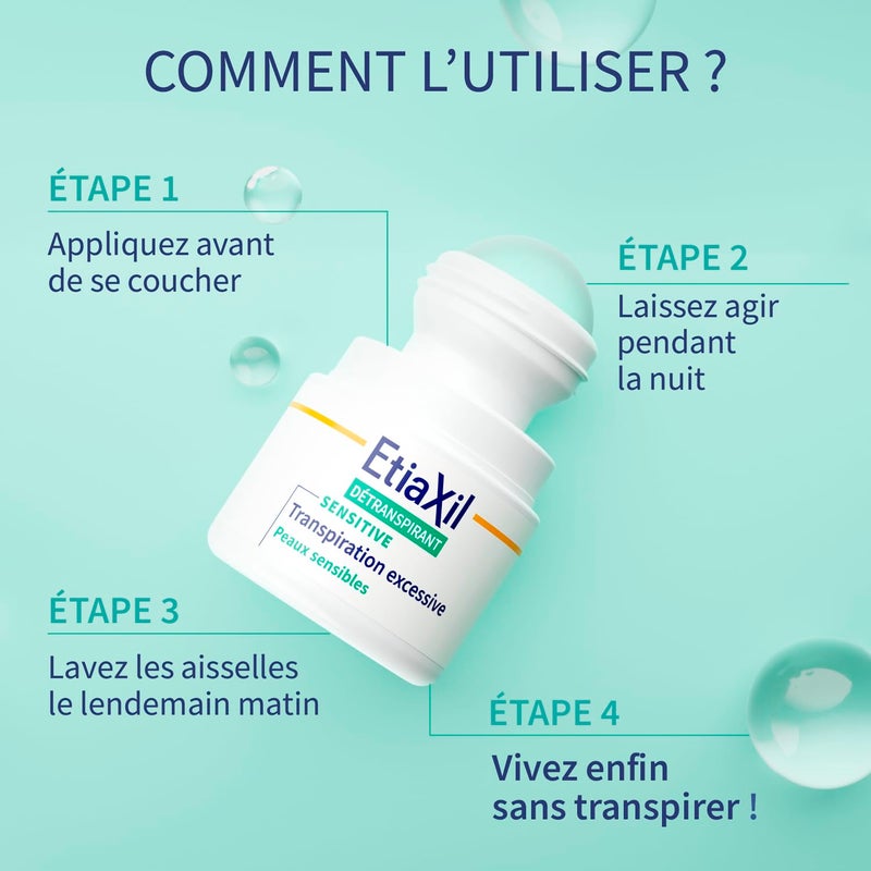 إتياكسيل مزيل للعرق للبشرة الحساسة علاج التعرق المفرط - Image 4