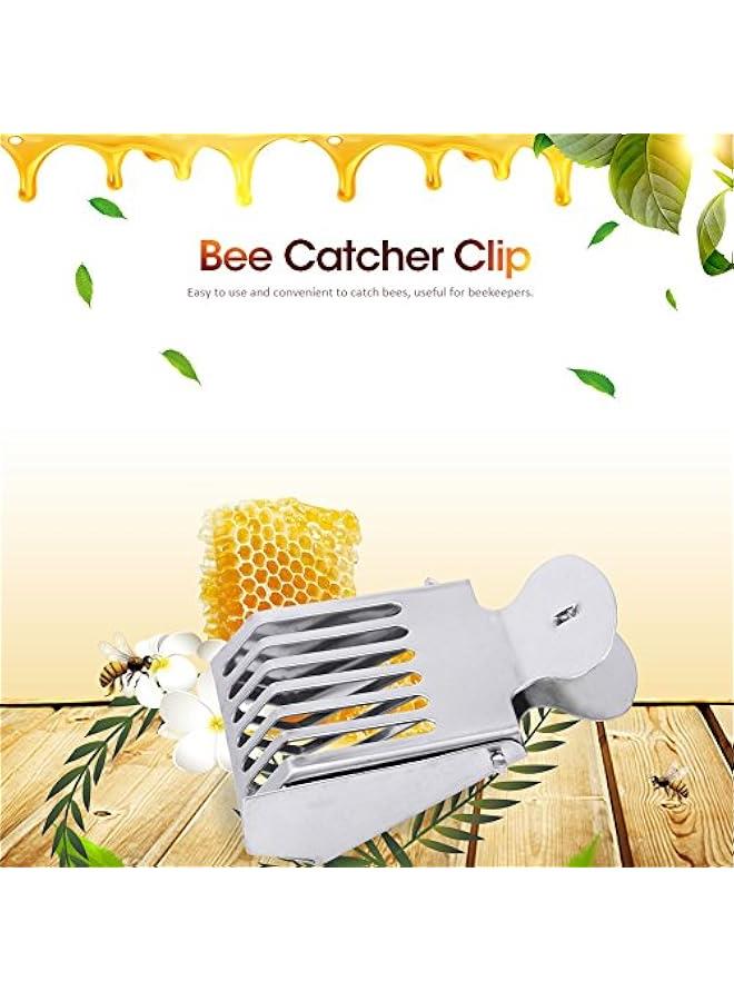 مشبك لجذب النحل، مصنوع من الفولاذ المقاوم للصدأ عالي الجودة، سهل الاستخدام، غير ضار، معدات تربية نحل، مشبك لجذب النحلة الملكة، غير معدني، لجذب النحلة الملكة (قطعة واحدة) - Image 4